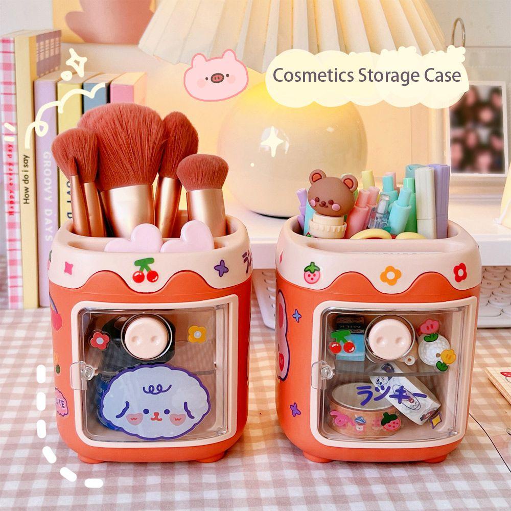 CHOOKEY Giá Đỡ Bút Hai Ngăn Đa Năng Sắp Xếp Gọn Gàng