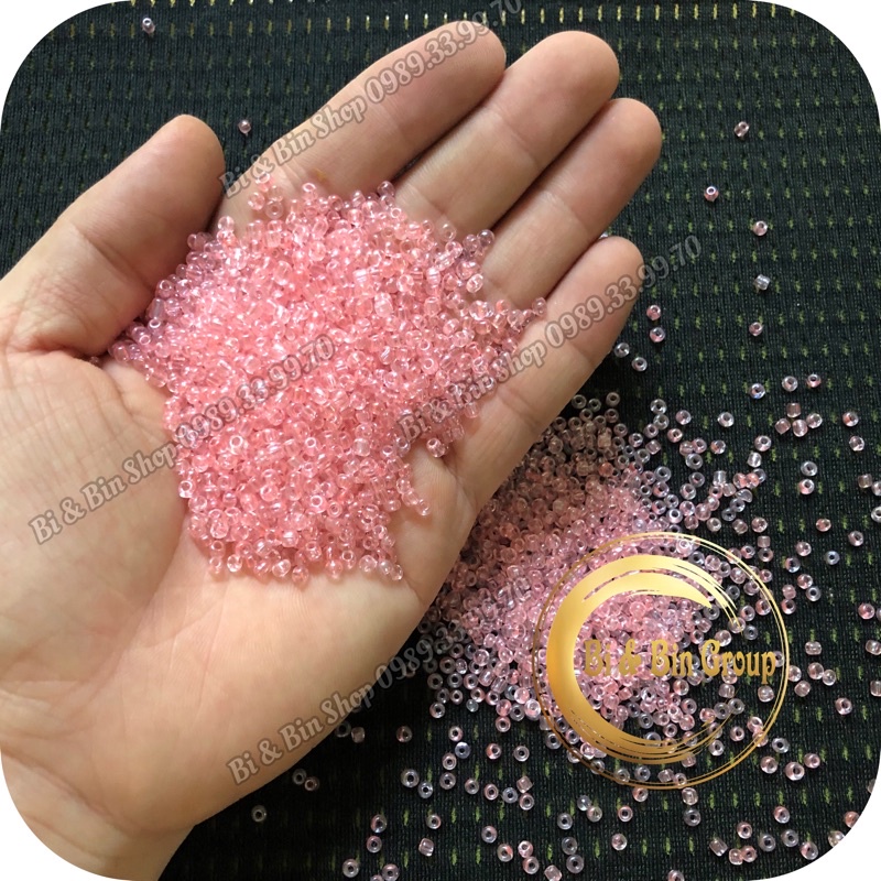 Gói 450g Hạt Cườm 3mm Màu Bóng Đính Kết Trang Phục Thời Trang