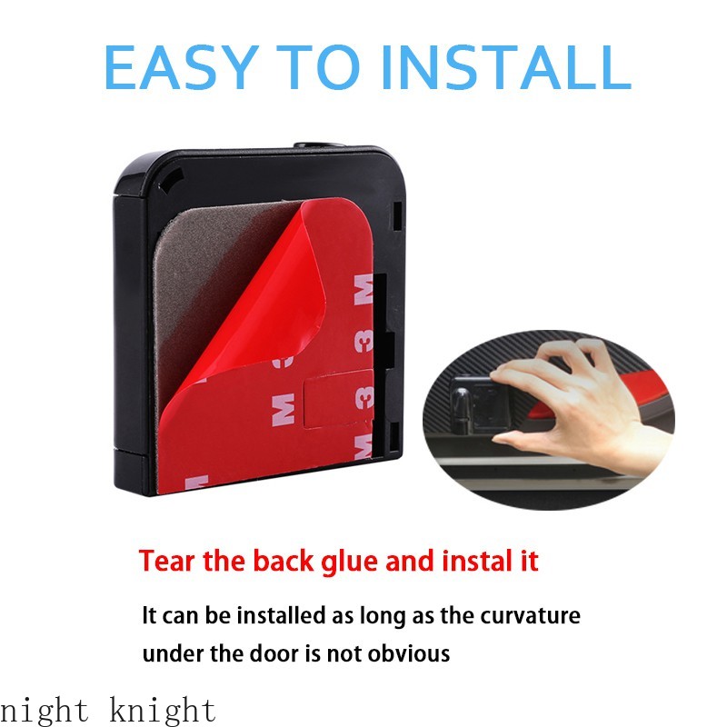 Set 2 Đèn Led Laser Không Dây Gắn Cửa Xe Hơi Dùng Để Trang Trí