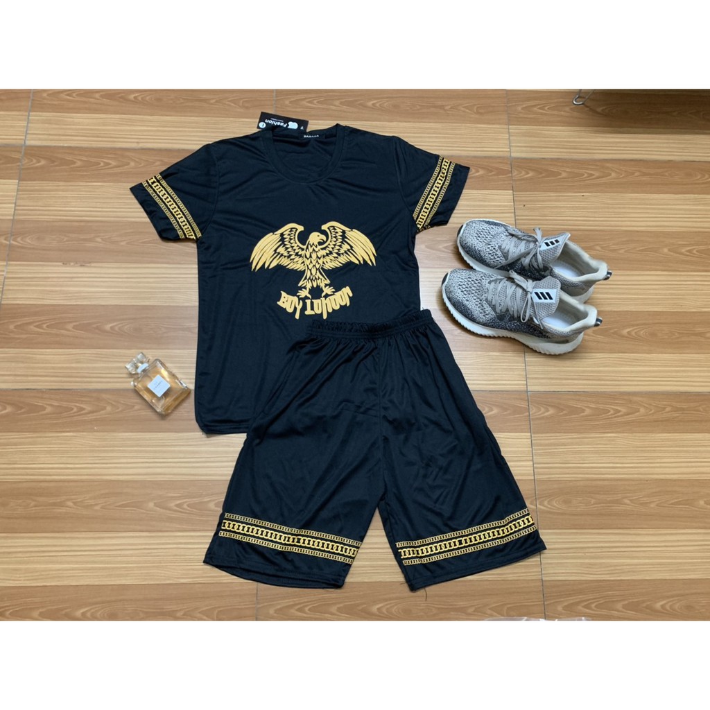 Bộ Đồ Nam - Bộ Nam Thun Thời Trang Hè In Hình Đại Bàng - BN304 | BigBuy360 - bigbuy360.vn