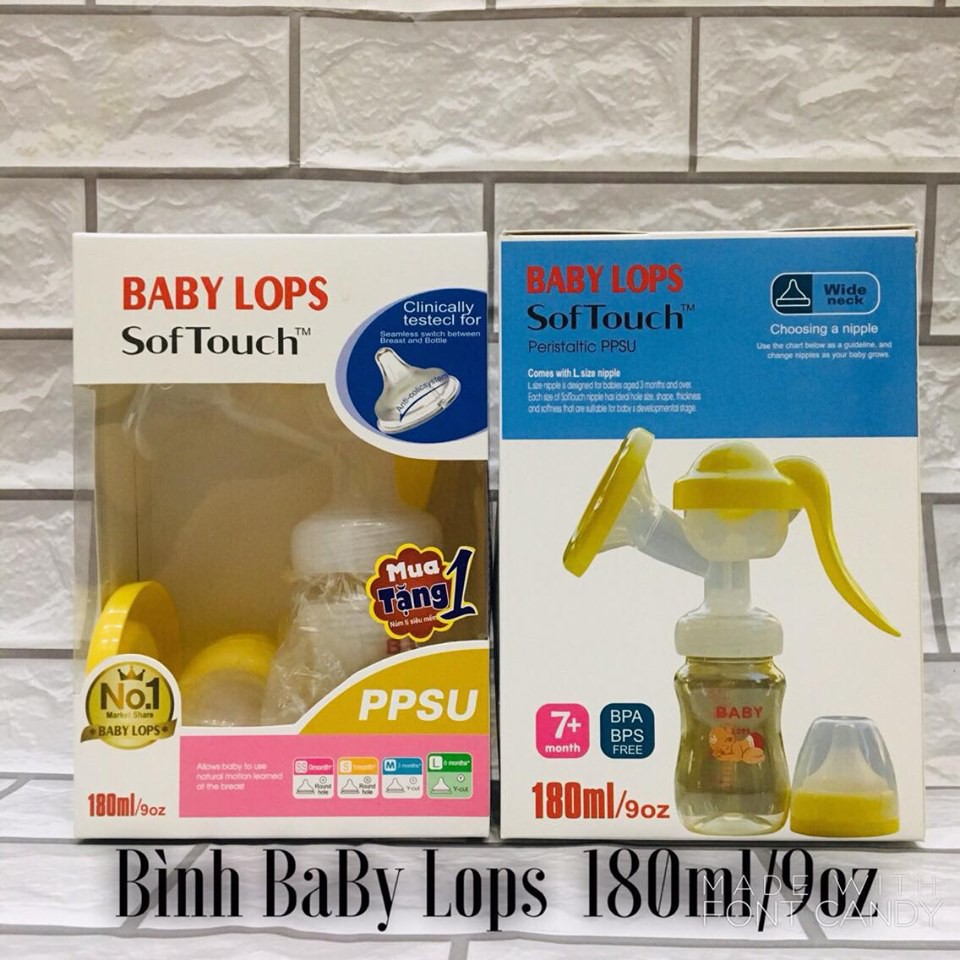 Máy Vắt Sữa Hút Sữa Bằng Tay BABY LOPS