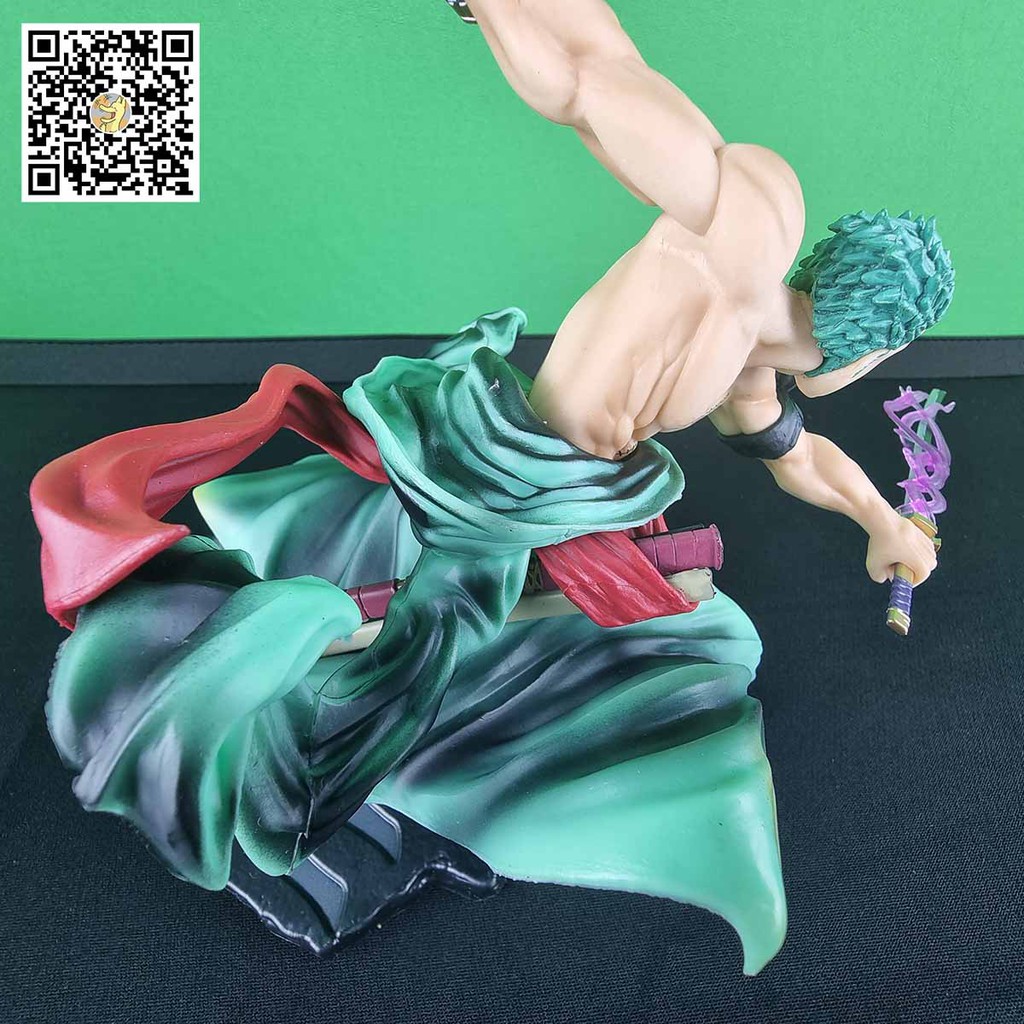 Mô hình Figure Roronoa Zoro Hiệu Ứng Kiếm Khí 23 cm (Có Hai Đầu) – Mr Rin Shop