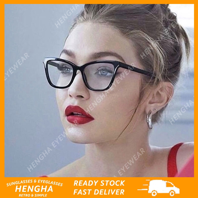 Mắt kính gọng mắt mèo thời trang cá tính cho nữ