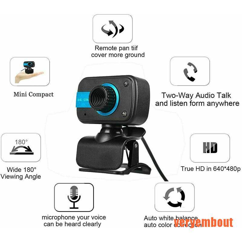 Webcam Hd Usb Có Sẵn Micro Cho Pc Laptop | BigBuy360 - bigbuy360.vn