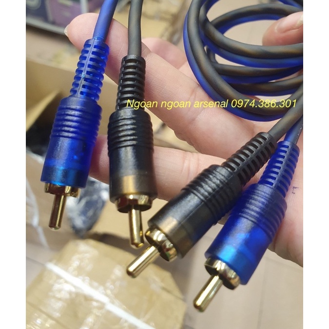 Dây tín hiệu Av rca đôi lõi đồng. Nhập khẩu hãng TOSUA và TH