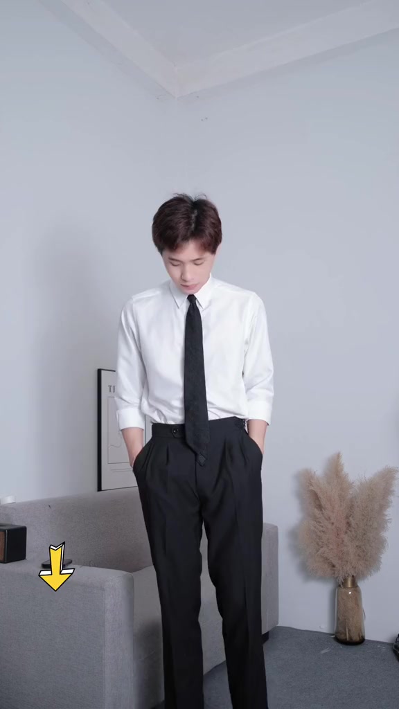 Quần âu nam G2 kiểu quần sidetab cạp cao che khuyết điểm, Quần tây nam công sở lưng cao ống đứng phong cách Hàn Quốc | BigBuy360 - bigbuy360.vn