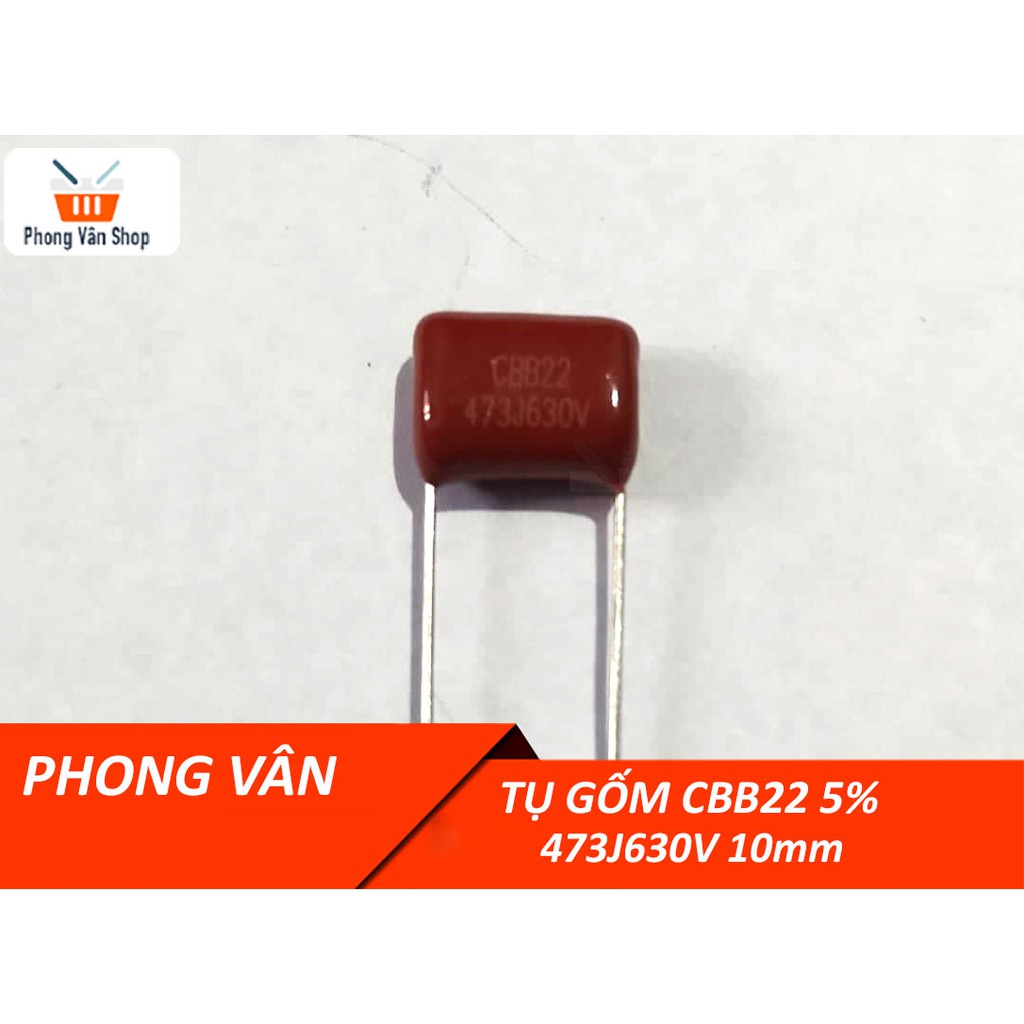 Tụ 473j630v CBB22 5% - chân cắm 10mm