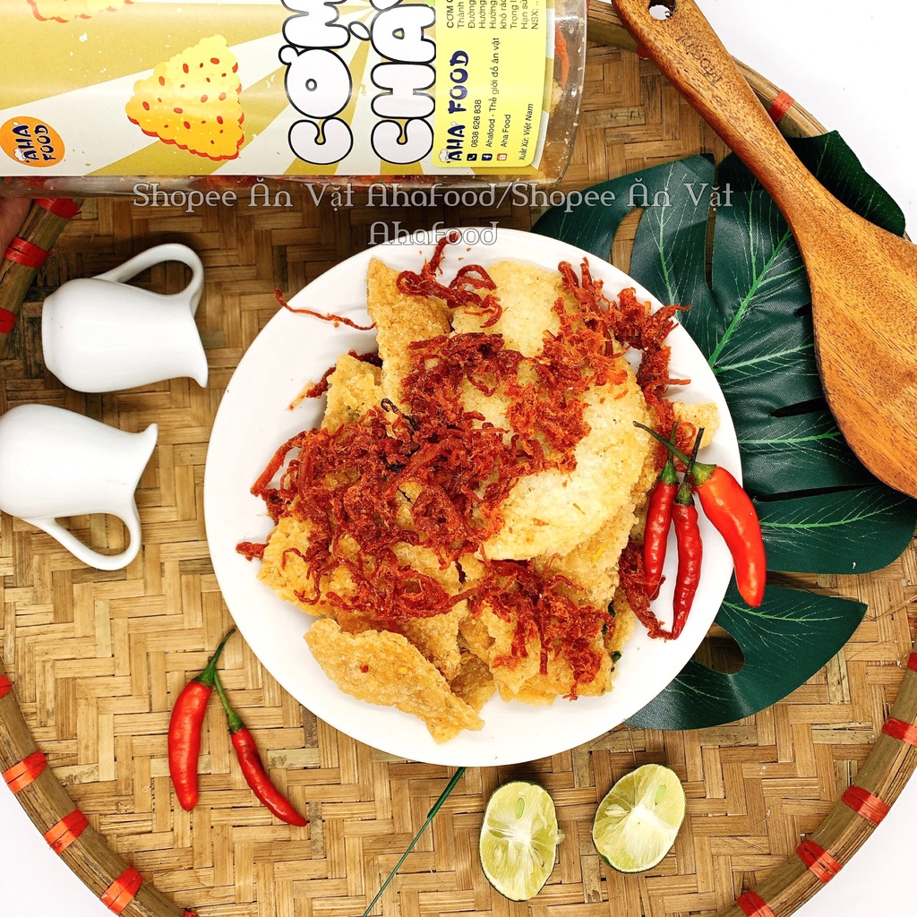 Cơm cháy lắc khô bò cao cấp loại 1 - Cơm cháy chiên mắm hành lắc khô bò loại ngon hũ 450g đồ ăn vặt , vừa ngon vừa rẻ | BigBuy360 - bigbuy360.vn