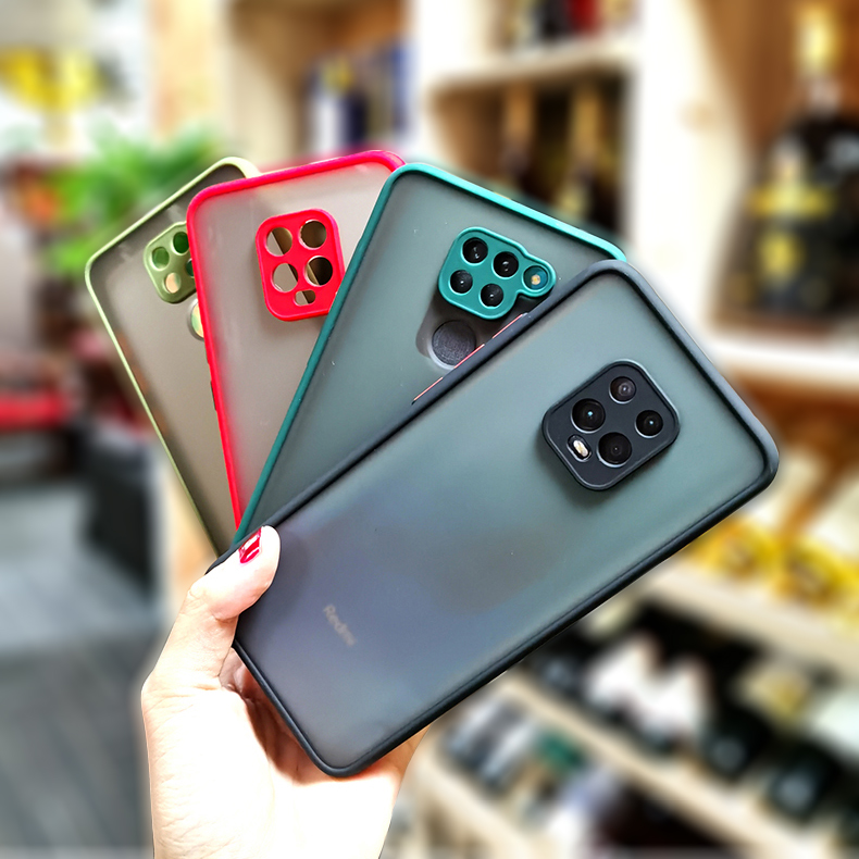 ốp Lưng Diện Thoai Màu Kẹo Ngọt Silicon Cho Xiaomi Redmi Note 9 8 7 Pro 9s 9a 9c