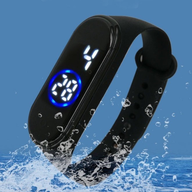 Đồng hồ nam nữ unisex thể thao Ulzzang sport đèn led chống nước tốt | BigBuy360 - bigbuy360.vn