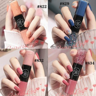 Sơn Móng Tay Fairy's Gift Thiết Kế Hai Đầu Gồm 40 Màu Tùy Chọn 12ml Tốt cho sức khỏe và không độc hại, thích hợp cho phụ nữ mang thai