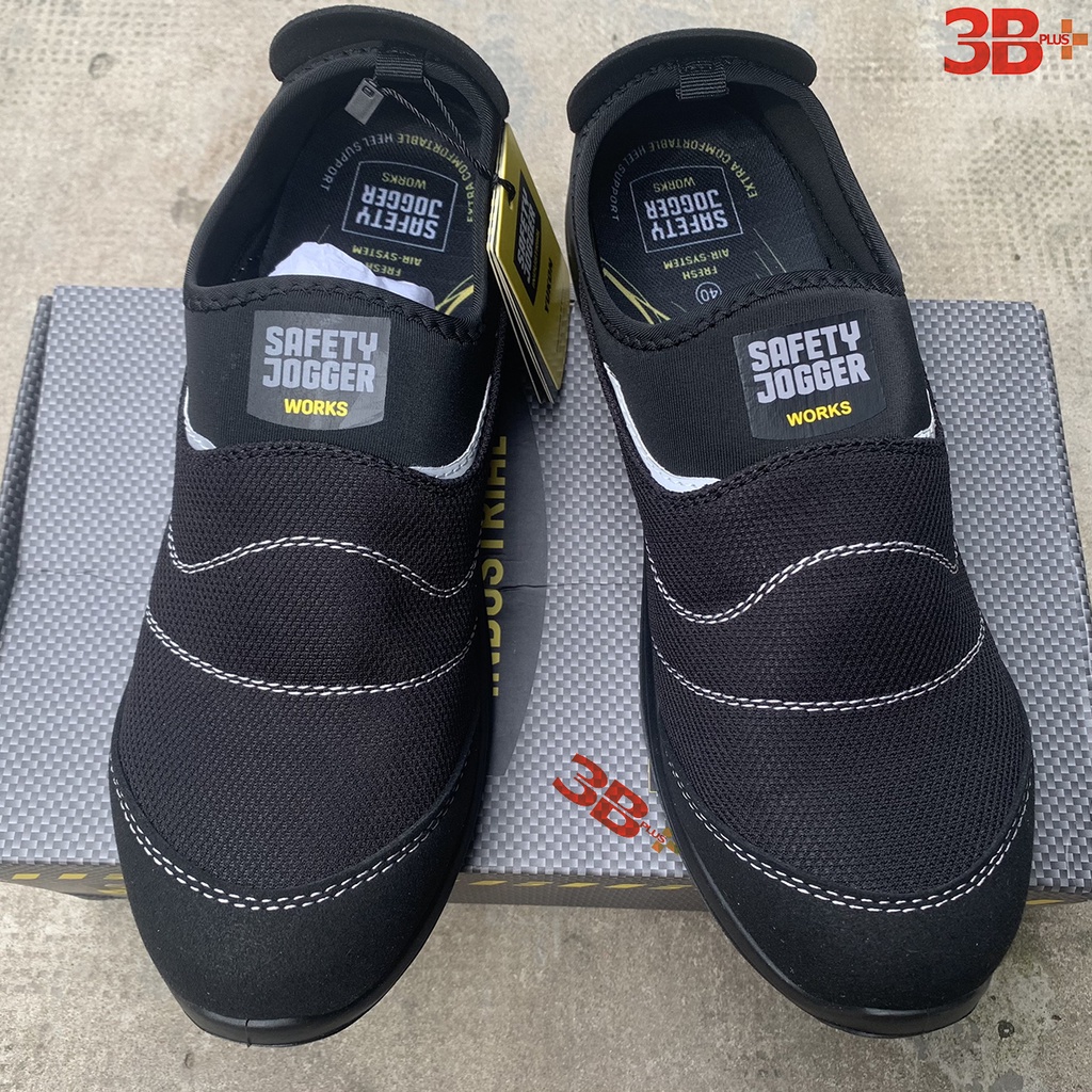 GIÀY BẢO HỘ KHÔNG DÂY DÁNG THỂ THAO JOGGER SAFETY YUKON SIÊU NHẸ | BigBuy360 - bigbuy360.vn