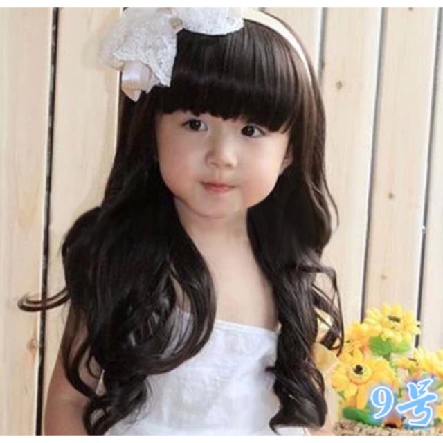 Tóc giả cho bé