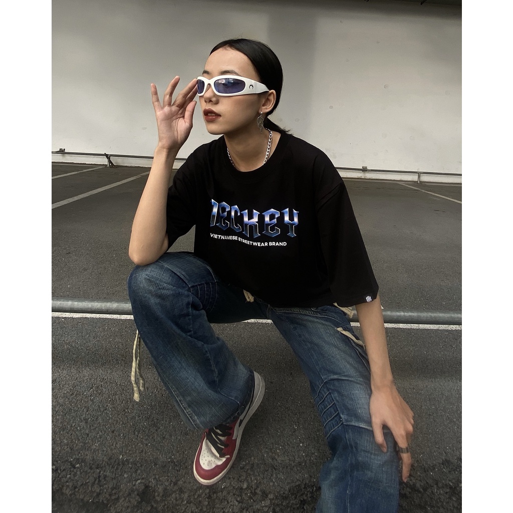 Áo Thun Cotton Unisex Nam Nữ Form Rộng Local Brand DECKEY STAR