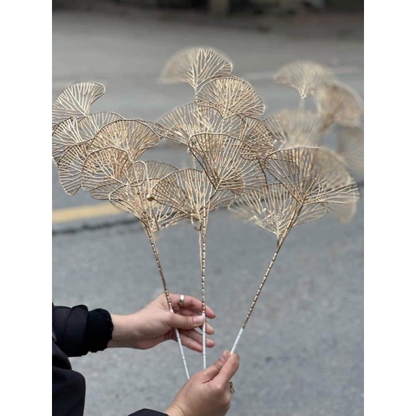 Cành vàng lá ngọc làm vòng treo ngày tết❤️lá vàng cắm điểm , hoa phụ kèm