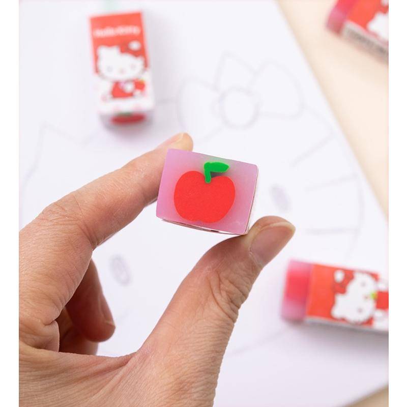 SANRIO Set 12 Bút Chì Gỗ Họa Tiết Graffiti Độc Đáo Cho Bé