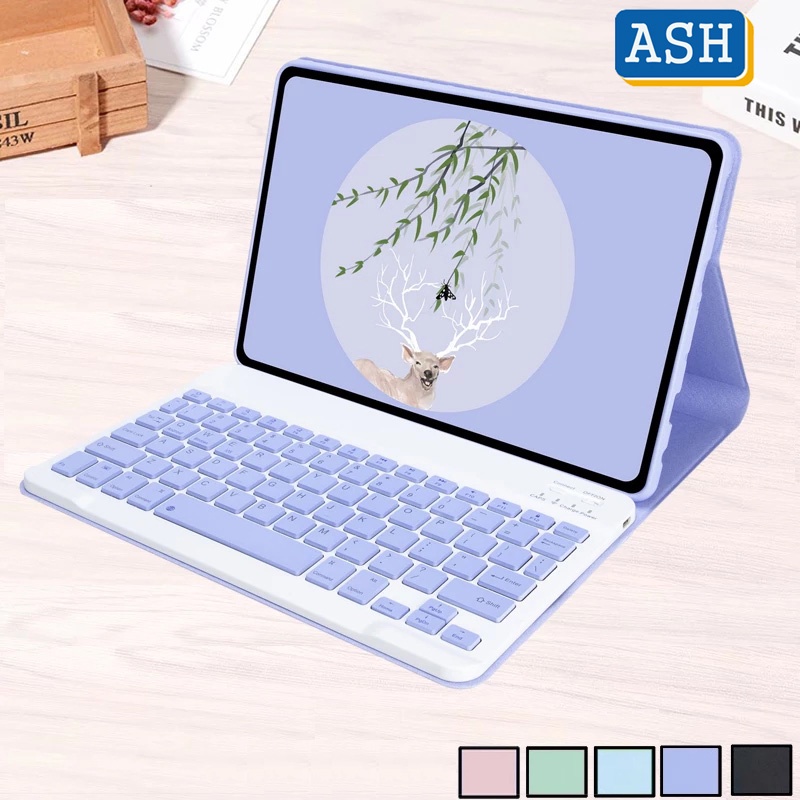 Bao Da Máy Tính Bảng PU Nắp Lật Có Bàn Phím Không Dây Cho OPPO Pad Air 10.36 "2022 Ipad Air 2022 10.4 inch