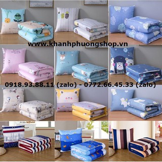 gối ngủ văn phòng 2 in 1