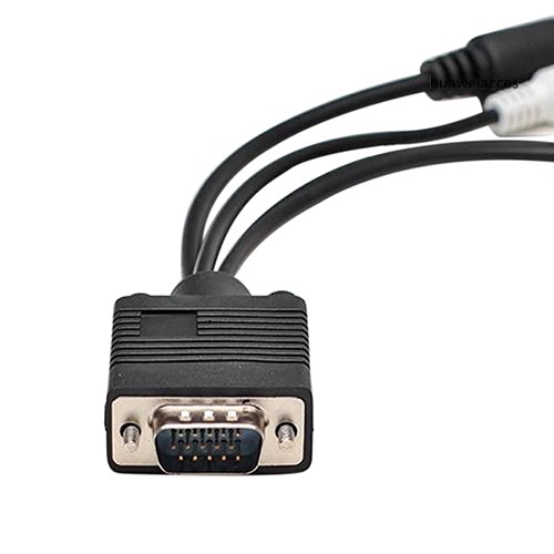 Bộ Chuyển Đổi Hw- Vga Sang S-Video 3 Rca Av Tv Cho Pc Laptop