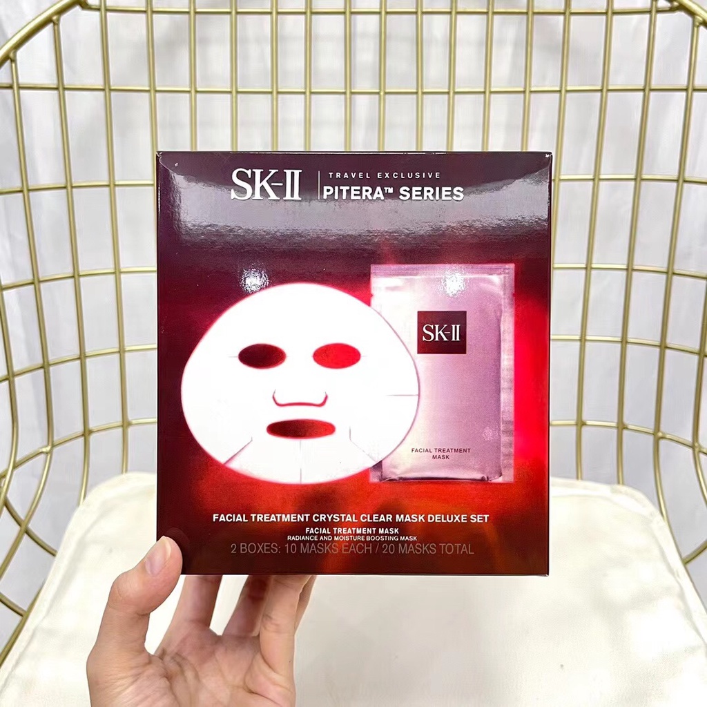 Sk-ii Bộ 20 Mặt Nạ Làm Đẹp Trẻ Hóa Chăm Sóc Da