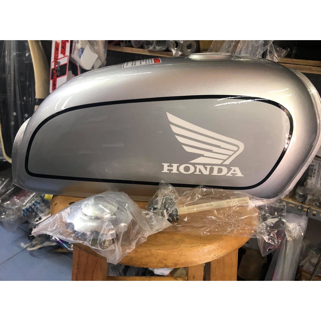 Bình xăng lớn cho CDs sơn bạc- tem dán Cds