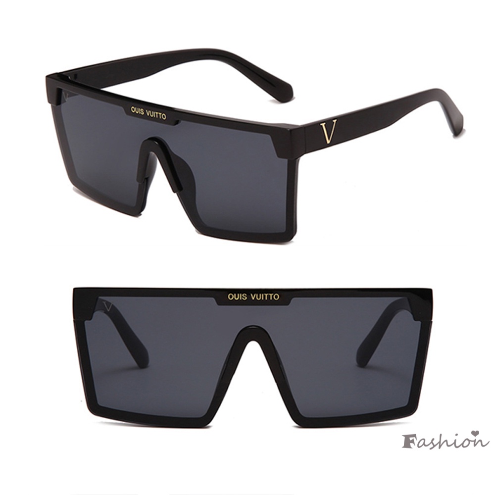 Kính Mát Louis Vuitton Ngoại Cỡ Chống Tia UV400 Thiết Kế Sang Trọng Cho Nam Và Nữ