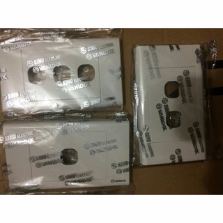 Mặt 1, 2, 3 công tắc sino hạt tròn S18