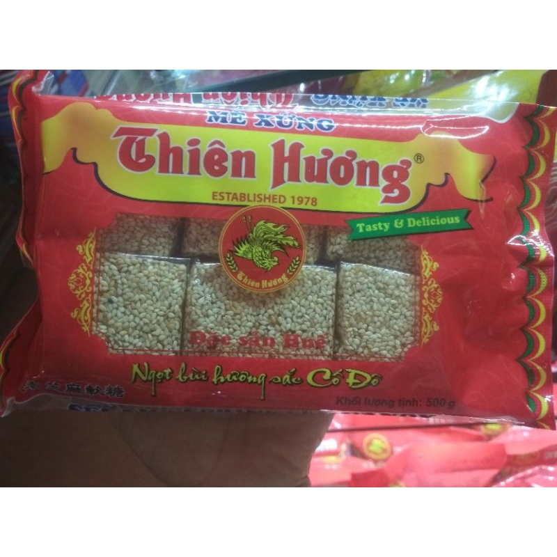 Mè xửng dẻo 2 lớp 12 miếng :500g