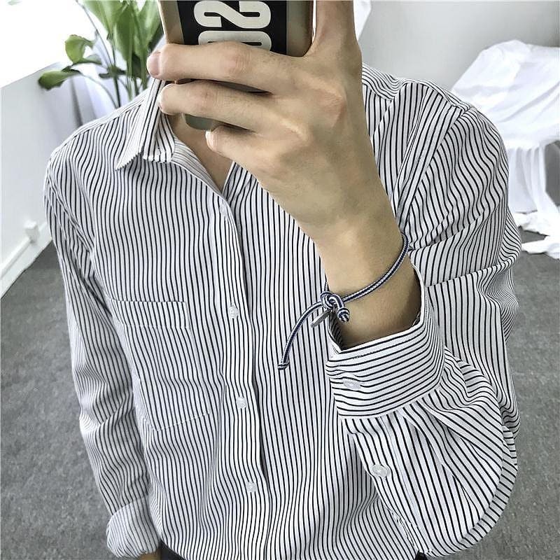 Áo sơ mi kẻ sọc size M đến 5XL