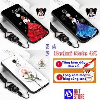 ỐP LƯNG XIAOMI REDMI NOTE 4X - TẶNG DÂY + IRING