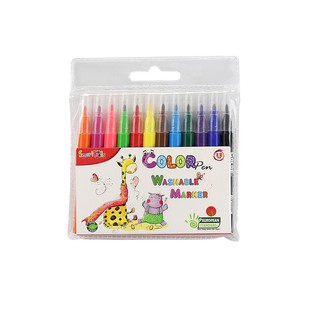 Bút Dạ Màu Mini 12 Màu SmartKids