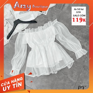 Áo trễ vai bánh bèo nữ siêu rẻ