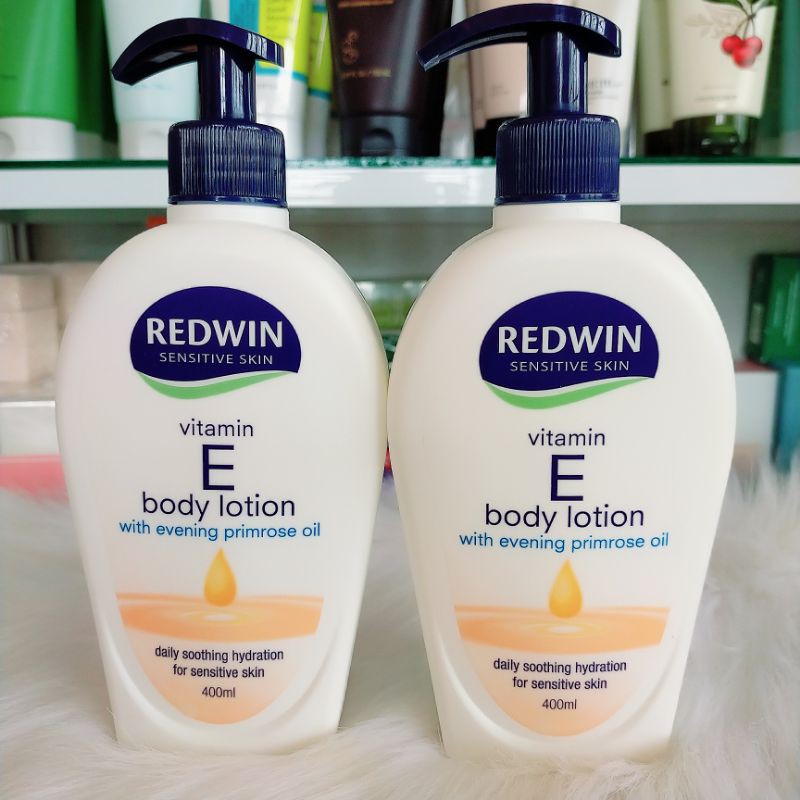 (CHÍNH HÃNG) Sữa dưỡng thể Redwin Vitamin E Body Lotion 400ml Shopee
