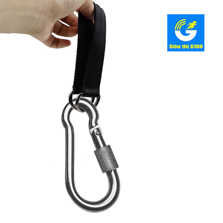Móc leo núi hình hồ lô chịu lực tốt size lớn 16cm