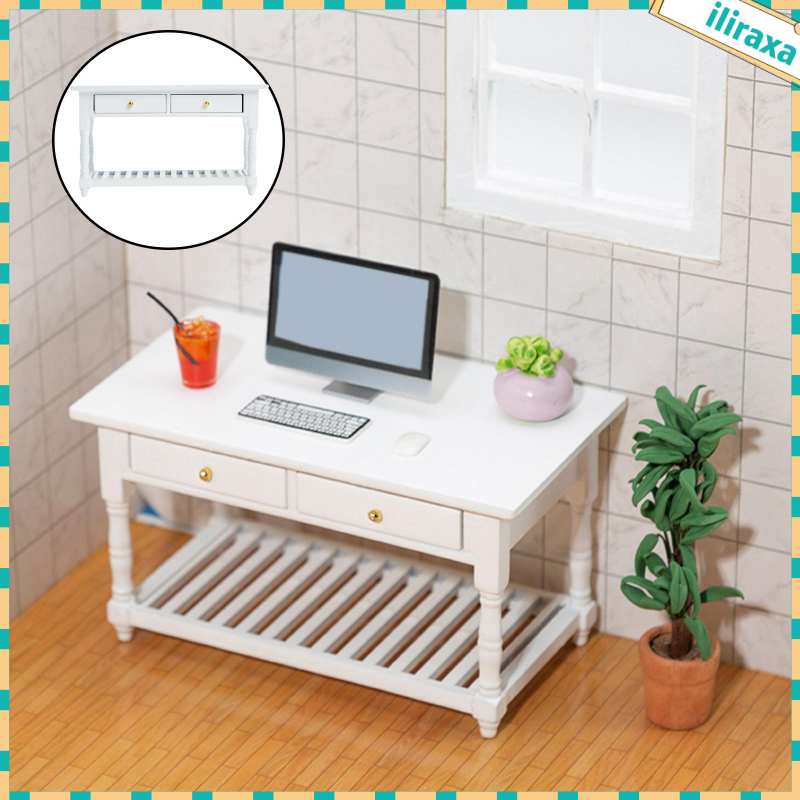 Mô Hình Phòng Khách / Bàn Phòng Khách DIY Trang Trí Nhà Búp Bê 1: 12