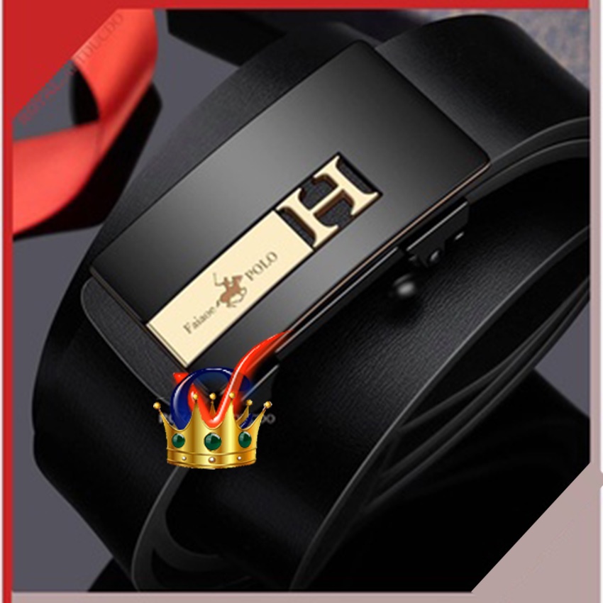 Thắt lưng da nam-dây nịt nam da bò 2 lớp FAIAOEPOLO - Full hộp  cao cấp