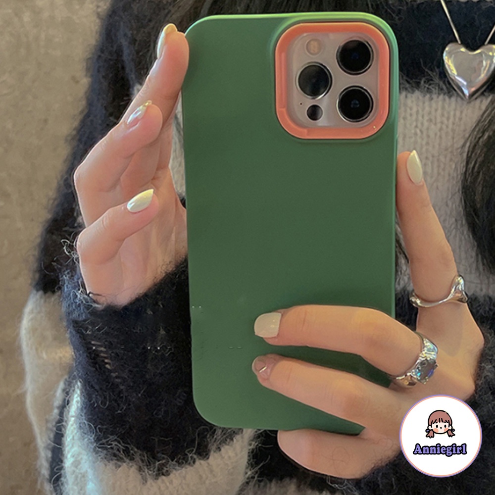 Ốp điện thoại silicon TPU mềm chống sốc màu keo macaron dành cho IPhone 13 12 11 Pro Max X XR | BigBuy360 - bigbuy360.vn