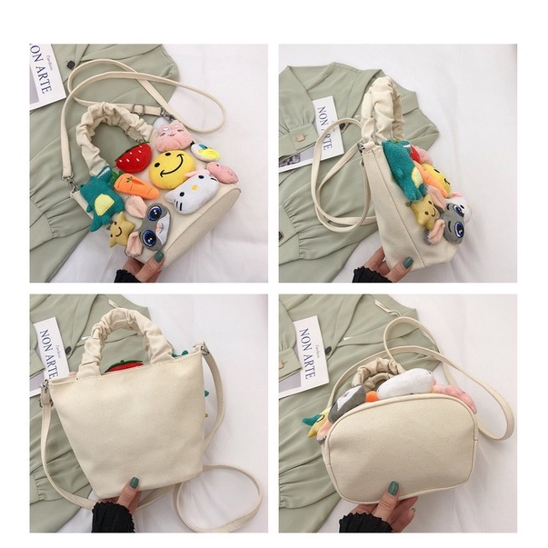 ENVIROSAX Túi đeo vai trang trí mặt cười hoạt hình xinh xắn dành cho nữ