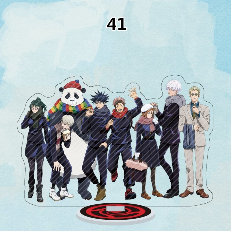 Mô Hình Trang Trí Có Hình Nhân Vật Gojo Satoru Itadori Yuuji Kích Thước 16cm