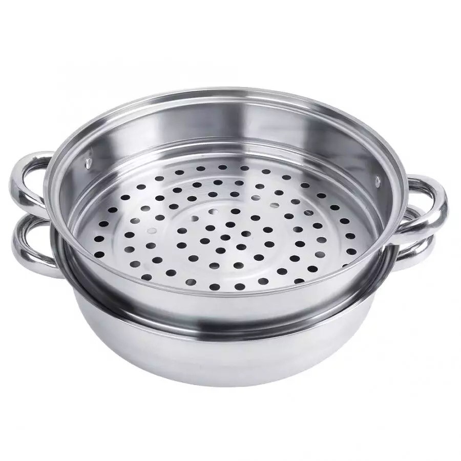 Bộ nồi hấp 2 tầng inox cao cấp