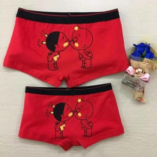 Quần lót đôi nhóc kiss