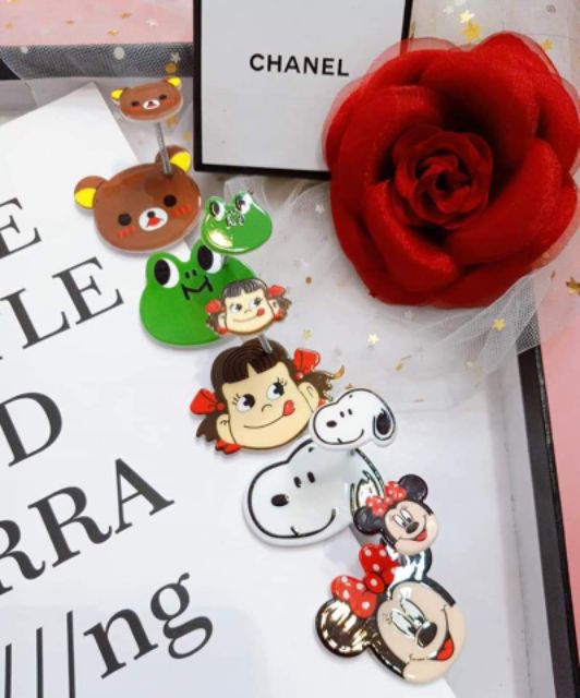 KẸP TÓC THÚ NHÚNG 3D CHO BÉ GÁI