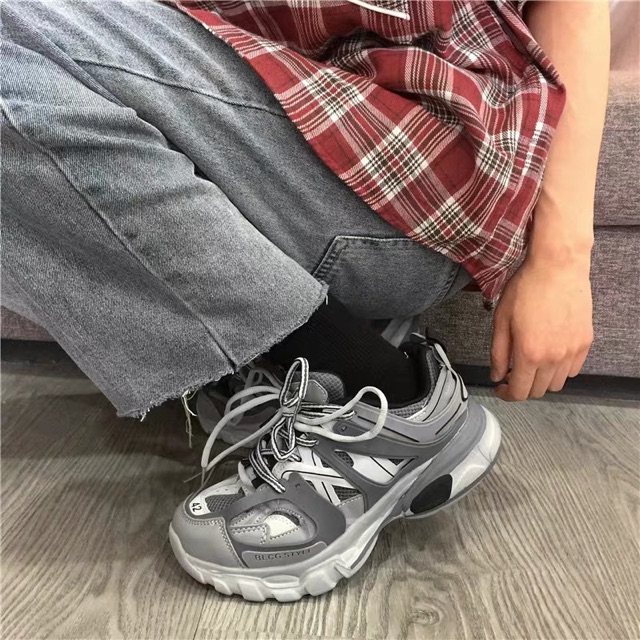 Giày sneakers buộc dây dành cho nam nư dáng BLCG Style