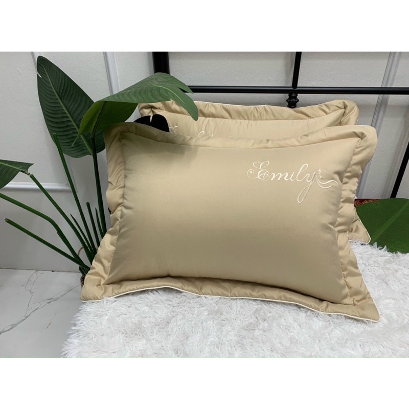 vỏ gối/ áo gối nằm phi lụa mịn đẹp 45cm x 65cm cao cấp