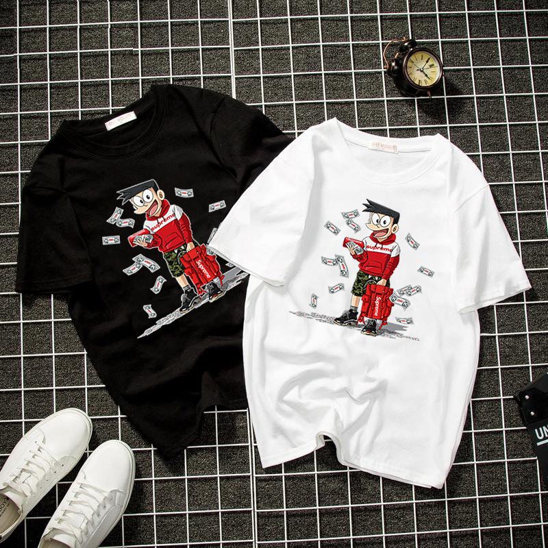 Áo thun unisex form rộng hypebeast phong cách vải dày mịn 2019T2163