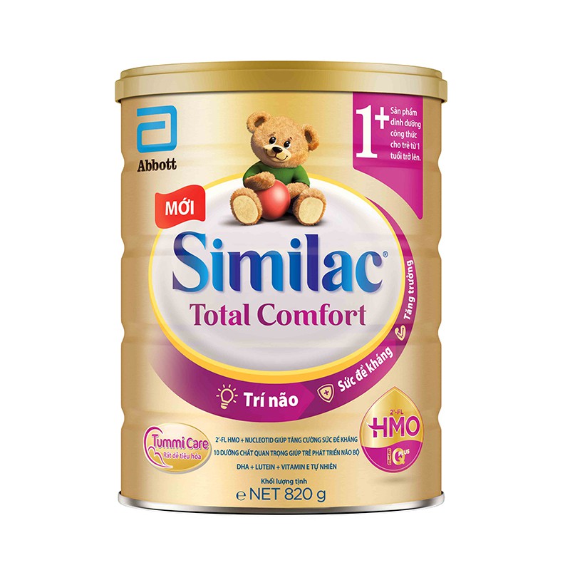 Sữa bột Similac Total Comfort 1+ lon 360g/820g