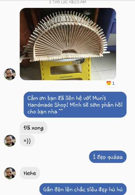 100gr que kem gỗ, que tròn, đè lưỡi (nhiều size) - Làm khung hình, nhà mô hình, nguyên liệu handmade