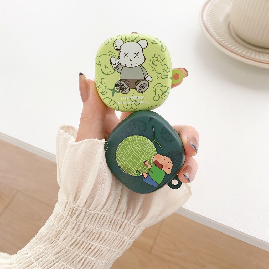 Vỏ Bảo Vệ Hộp Sạc Tai nghe không dây Baseus Bowie WM02 Bằng TPU Mềm Chống Sốc Họa Tiết Hoạt Hình Dễ Thương