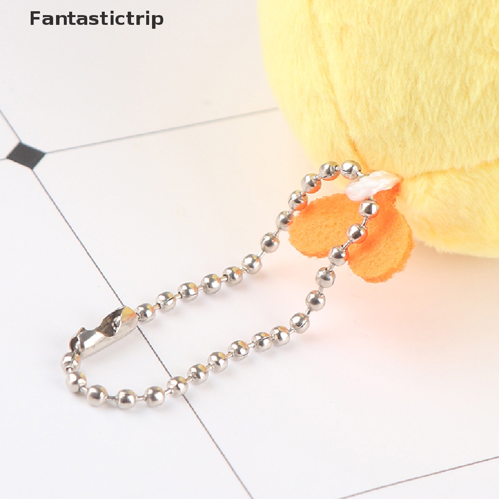 Móc khóa hình gà nhồi bông mềm mại dễ thương