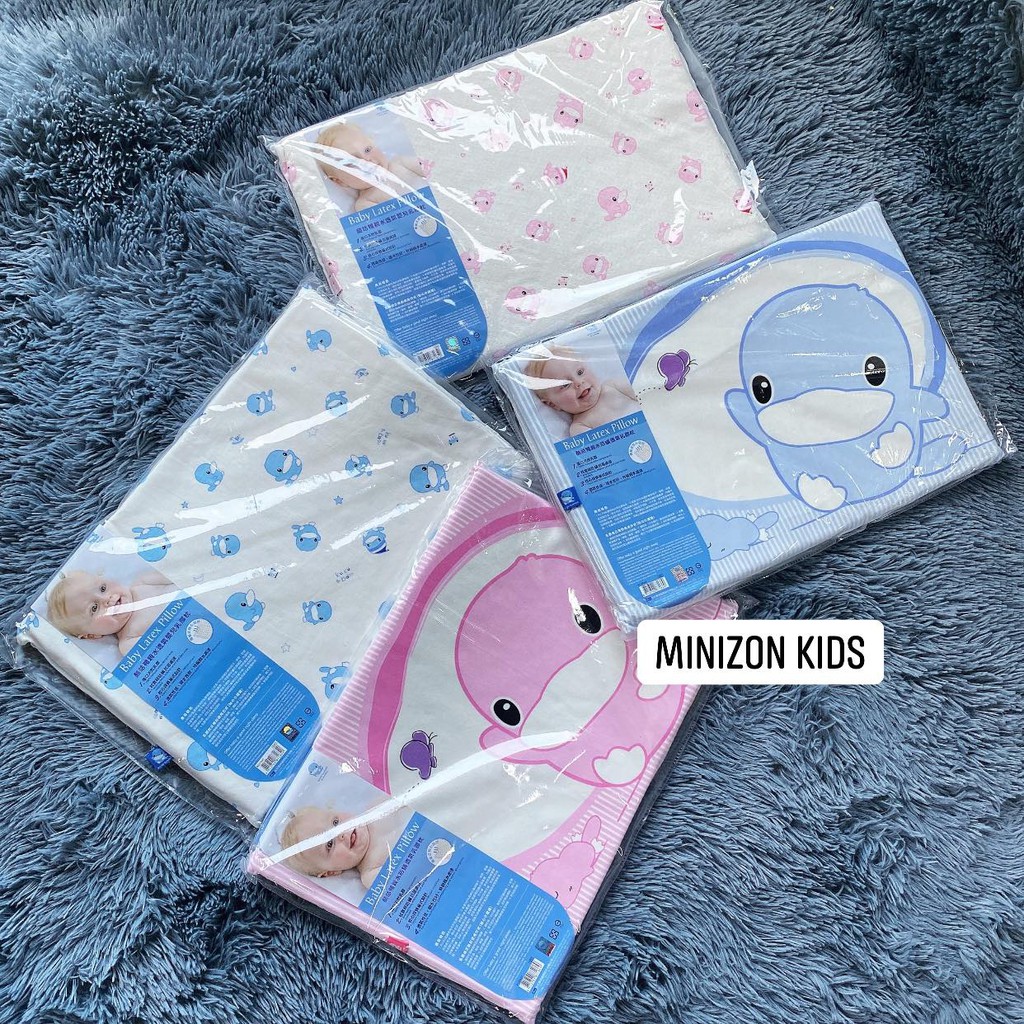 Gối Cao Su Chống Ngạt Kuku Thoáng Khí Mẫu Mới Cho Bé | Minizon Kids